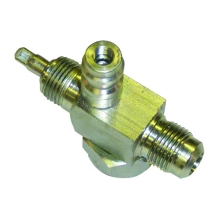 R134 Roto Lock Backseat Valve With No 8 Male Flare Thread